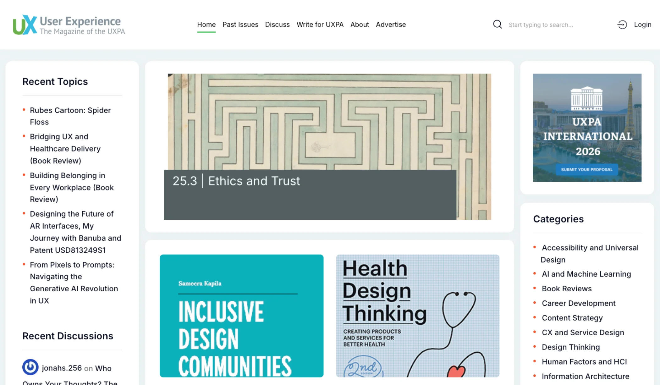 A screenshot of the UXPA website, showing the homepage, about, services, and contact pages.